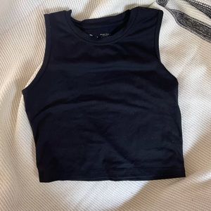 ZYIA black high neck stronger tank.